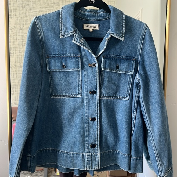 Madewell, super soft denim jacket - Picture 4 of 7